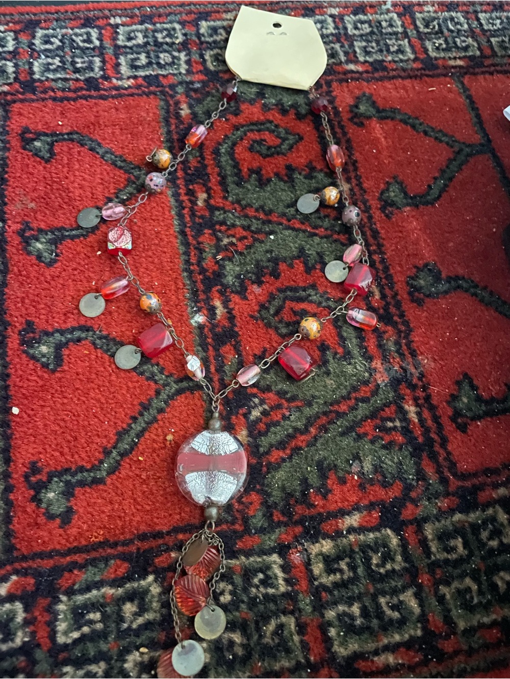 Beautiful Glass Beaded Necklace